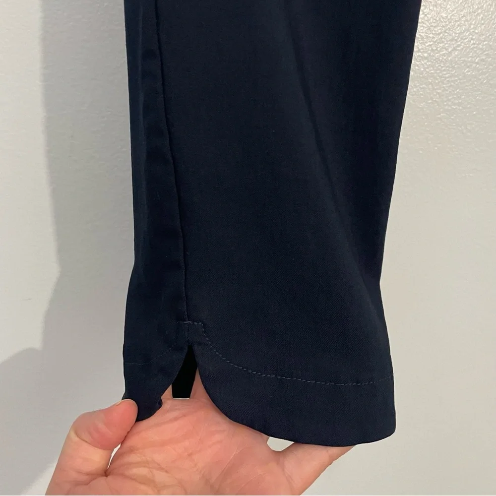 J. McLaughlin Winter Navy Slim cropped Pants Size 2 - Picture 9 of 13